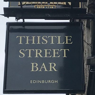 Thistle Street Bar - After 17